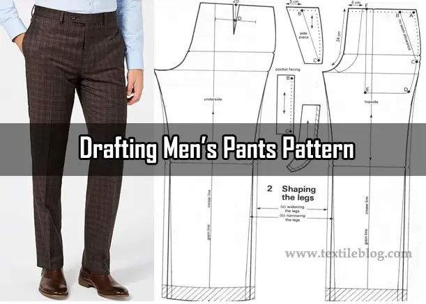 Men's Pants Pattern Drafting from Measurement - Textile Blog
