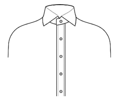 Shirt placket